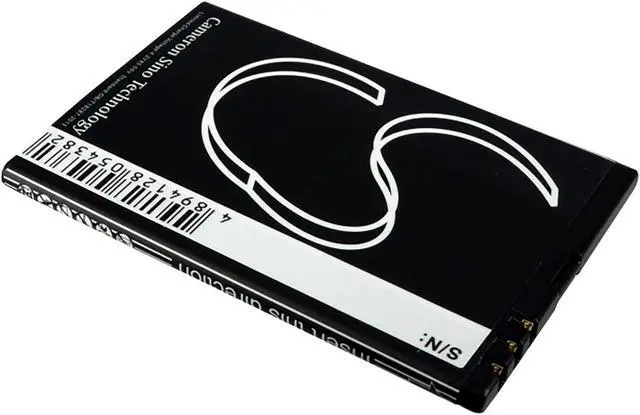 Alt view image 3 of 5 - Battery for Nokia 303 603 Lumia 505 510 610 710 Sabre Myphone BP-3L BS-04 MP-S-V