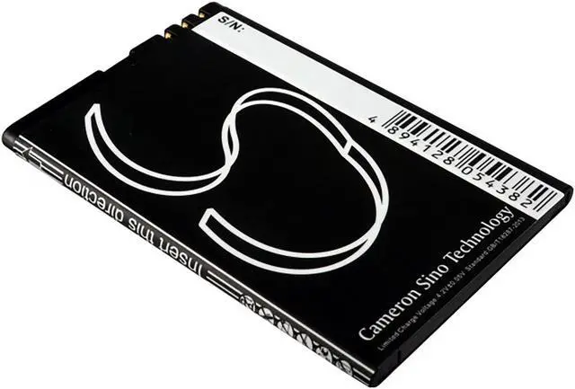 Alt view image 4 of 5 - Battery for Nokia 303 603 Lumia 505 510 610 710 Sabre Myphone BP-3L BS-04 MP-S-V