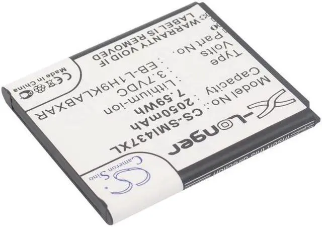 Alt view image 2 of 5 - Battery for Samsung Galaxy Express 4G AT&T EB-L1H9KLA EB-L1H9KLABXAR EB-L1H9KLU