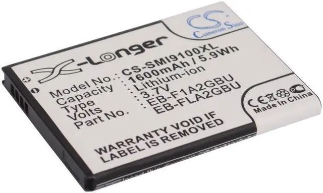 Main image of Battery for Samsung Galaxy S II Duos Plus S2 Z EB-L102GBK EB-L1A2GBU EB-F1A2GBU