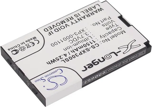 Alt view image 2 of 5 - Battery for Socketmobile Sonim XP3 XP3-0001100 Mobile SmartPhone CS-SXP300SL