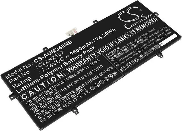 Main image of Battery for Asus Zenbook 14 OLED UX3402 UM3402 UM3402YA KM115W UX3402ZA C22N2107