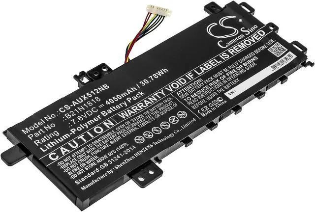 Main image of Battery for Asus ASUS VivoBook F512DA X712JA B21Bn2H B21BnEH B21N1818 B21N1818-3