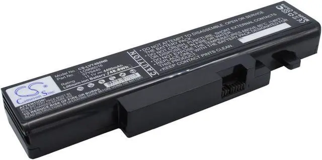 Alt view image 2 of 5 - Battery for Lenovo IdeaPad Y460 L09L6D16 L09N6D16 L09S6D16 L10L6Y01 LO9N6D16