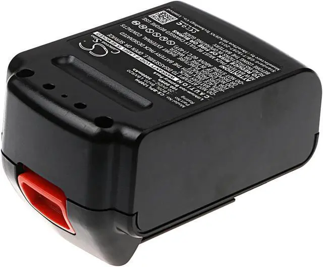 Alt view image 4 of 6 - Battery for Black & Decker LST300 LBXR20 LBXR2020 Porter Cable PCC681L LBX20