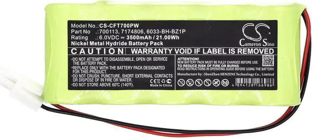 Alt view image 3 of 6 - Battery for Craftsman 240.74801 6033-BH-BZ1P 700113 7174806 Tool CS-CFT700PW