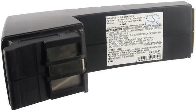 Main image of Battery for Festool CCD12 CDD12 CDD12FX 488438 BP12C BPH12C FS1224 487701 489728