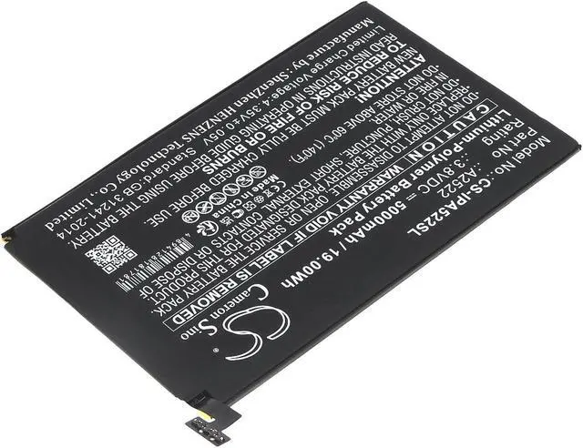 Alt view image 2 of 4 - Battery for Apple A2567 A2568 A2569 iPad Mini 6 A2522 Tablet CS-IPA522SL 3.8v