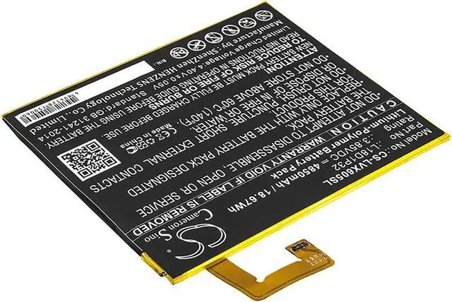 Alt view image 2 of 4 - Battery for Lenovo Smart Tab M10 TB-X605F TB-X605FC X605 X605C L18D1P32 Tablet