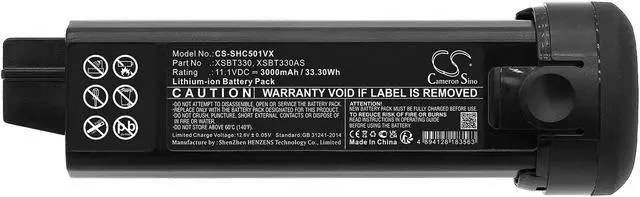 Alt view image 5 of 5 - Battery for Shark WS632 WS630 WS620 WS633 WS632RGBRN Evopower XSBT330 XSBT330AS