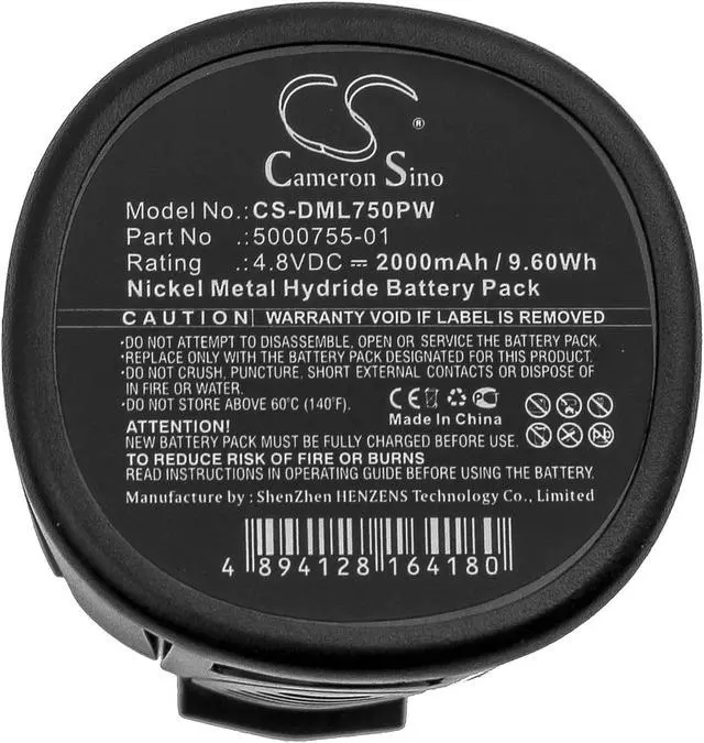 Alt view image 4 of 5 - Battery for DREMEL 7300 N/5 N/8 7300-PT 750 750-02 755-01 MiniMite 5000755-01
