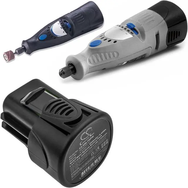Alt view image 5 of 5 - Battery for DREMEL 7300 N/5 N/8 7300-PT 750 750-02 755-01 MiniMite 5000755-01
