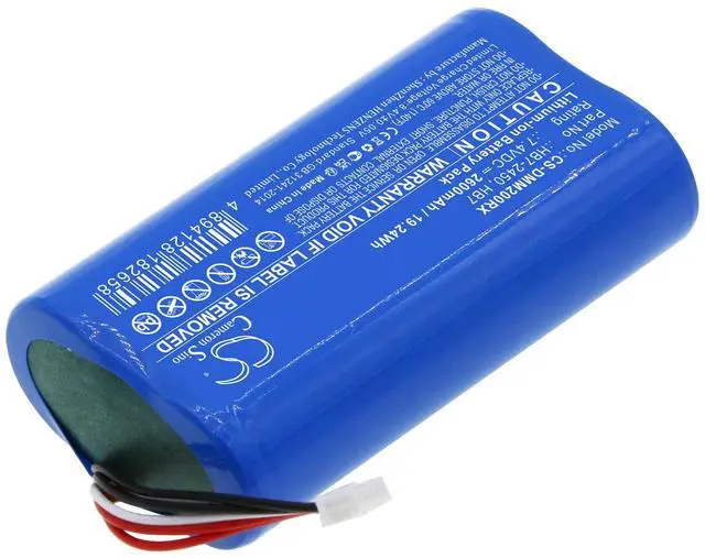 Alt view image 2 of 5 - Battery for DJI Mavic Mini 2 Remote Controller HB7 HB7-2450 CS-DMM200RX 7.4v
