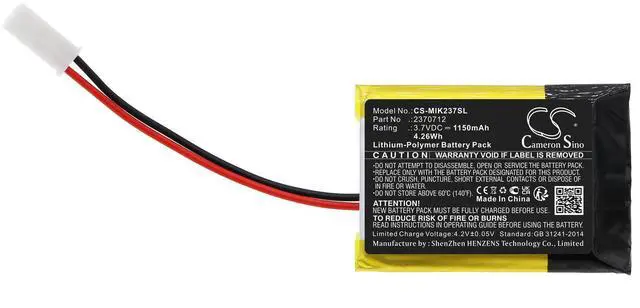 Alt view image 5 of 7 - Battery for MINN KOTA iPilot Link Marine Remote 2016 Earlier 2370712 CS-MIK237SL