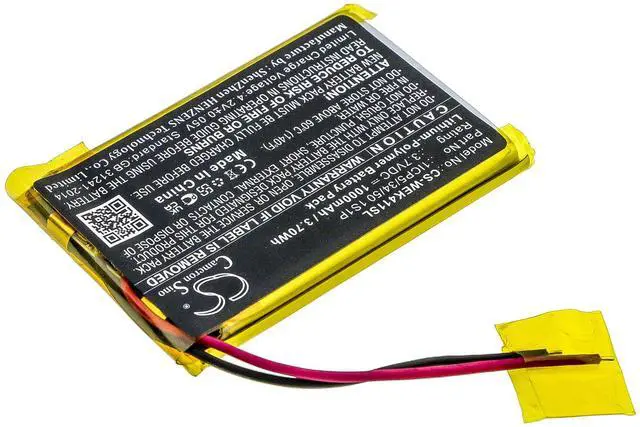 Alt view image 2 of 5 - Battery for Wacom ACK411050 Express Key Remote 1ICP5/34/50 1S1P CS-WEK411SL