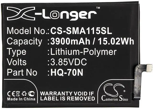 Alt view image 3 of 4 - Battery for Samsung Galaxy A11 2020 LTE SM-A115F SM-A115F/DS SM-A115M HQ-70N