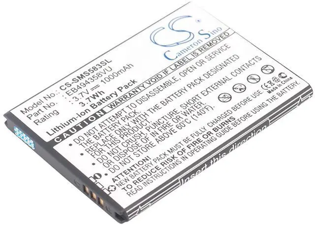 Main image of Battery for Samsung Galaxy Fit m Pro Ace S Mini Gio Cooper GT-S5830 EB494358VU