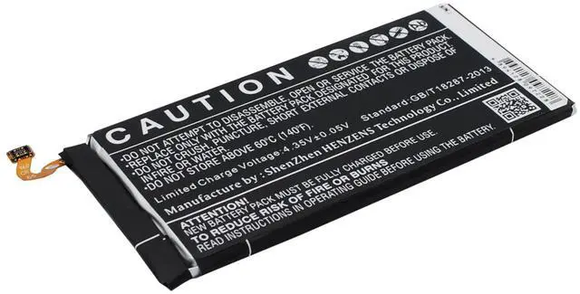 Alt view image 4 of 6 - Battery for Samsung Galaxy E7 SM-E700M SM-E700F SM-E7000 SM-E700H EB-BE700ABE