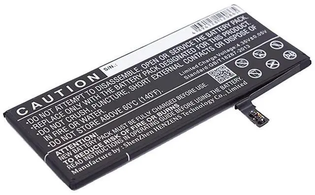 Alt view image 3 of 6 - Battery for Apple iPhone 7 A1660 A1778 A1779 A1780 616-00255 4.7" 3.8V 1960mAh