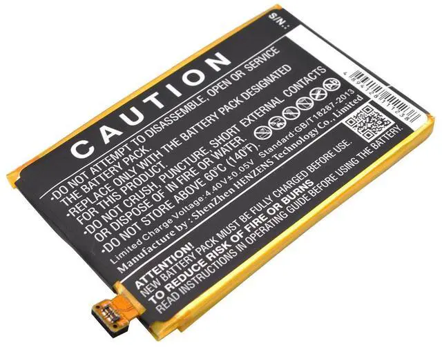 Alt view image 3 of 6 - Battery for Asus ZE551ML Zenfone 2 5.5 Deluxe 2E ZenFone Go C11P1423 C11P1424