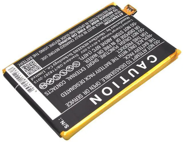 Alt view image 4 of 6 - Battery for Asus ZE551ML Zenfone 2 5.5 Deluxe 2E ZenFone Go C11P1423 C11P1424
