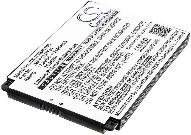 Main image of Battery for Clover C401U FLEX AHA22121001 CA355772HV MPPCLOYJ4 CS-CVR401BL 7.6v