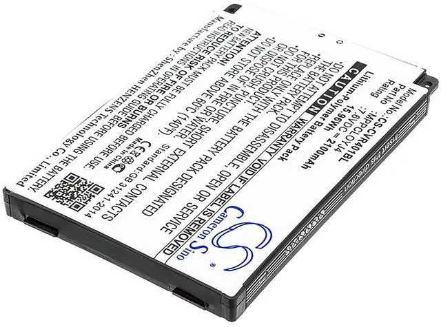 Alt view image 2 of 6 - Battery for Clover C401U FLEX AHA22121001 CA355772HV MPPCLOYJ4 CS-CVR401BL 7.6v