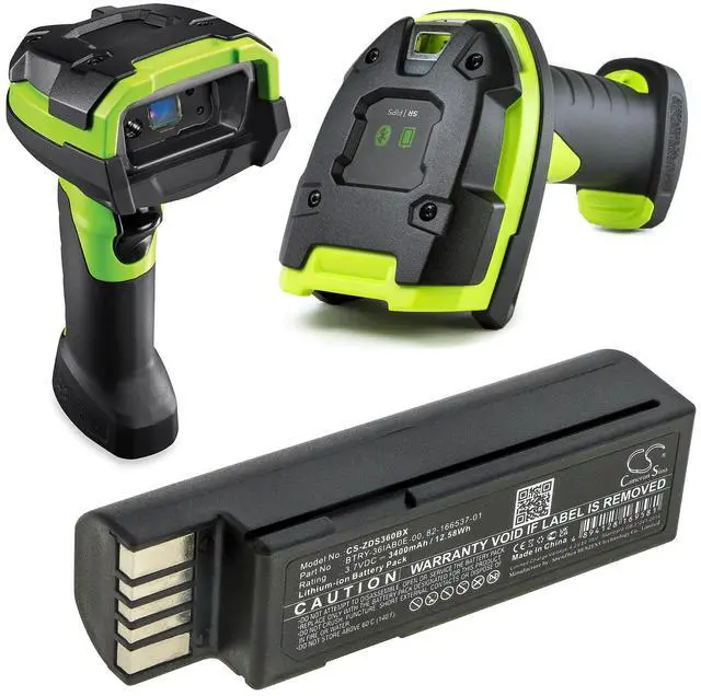 Alt view image 4 of 4 - Battery for Zebra DS3600 DS3678 LI3678 82-166537-01 BT-000341-01 BTRY-36IAB0E-00