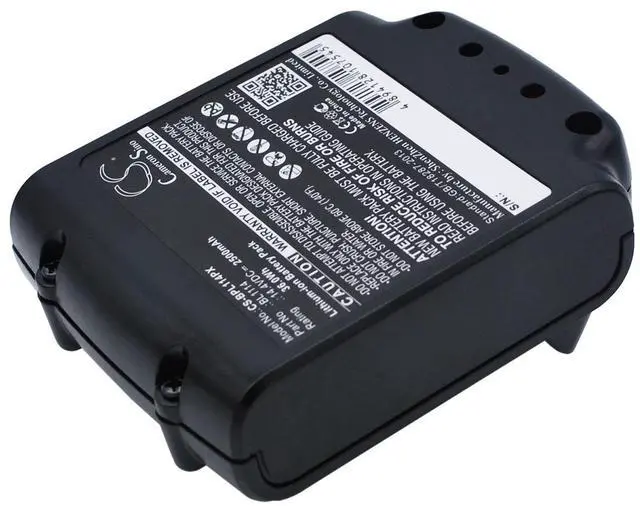 Alt view image 3 of 5 - Battery for Black & Decker LDX120C LST220 LGC120 BL1114 BL1314 BL1514 LB16