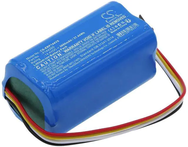 Main image of Battery for Eureka Groove Robot Vacuum P14426D CS-ERP144VX 14.4v 2600mAh Li-ion