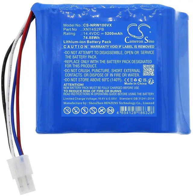 Alt view image 3 of 5 - Battery for NARWAL J1 J2 T10 C392-B-4S2P C392-C1-4S2P C392-C2-4S2P XNY4S2PB