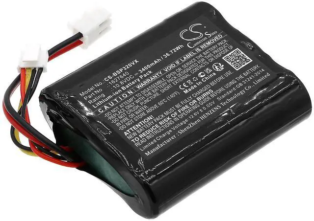 Main image of Battery for Bissell 3061+ 3190+ 3191+ PowerLifter IonVacuum 1627238 1627640