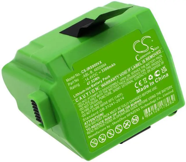 Main image of Battery for iRobot Roomba S9 S9+ S955020 4650994 ABL-B Vacuum CS-IRS900VX 14.4v