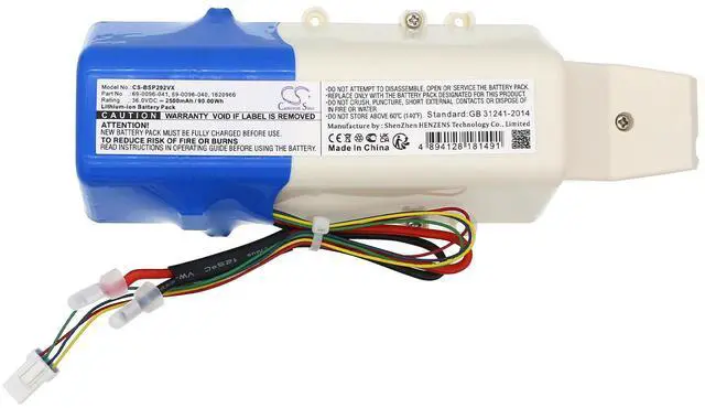 Alt view image 3 of 5 - Battery for Bissell 2554+ 1620966 1625756 S25R 1626919 VTC5 1627561 69-0096-041