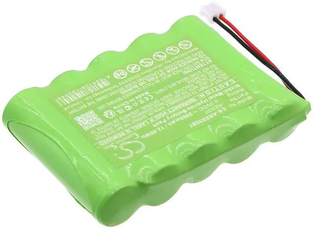 Alt view image 2 of 5 - Battery for Alula Repeater Translator RE030 Alarm System CS-ARE030BT 6V Ni-MH