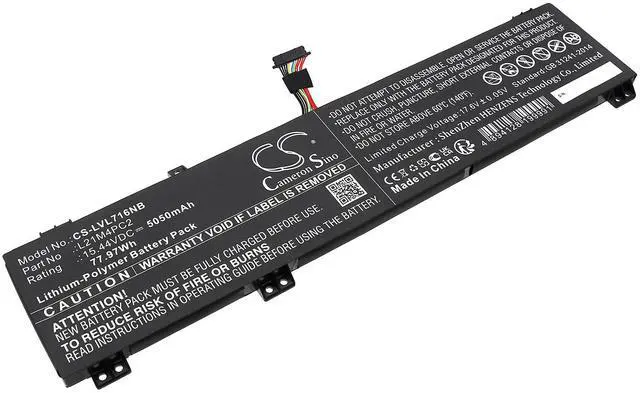 Main image of Battery for Lenovo Legion 7 16IAX7 L21C4PC2 L21L4PC2 L21M4PC2 CS-LVL716NB 15.44V