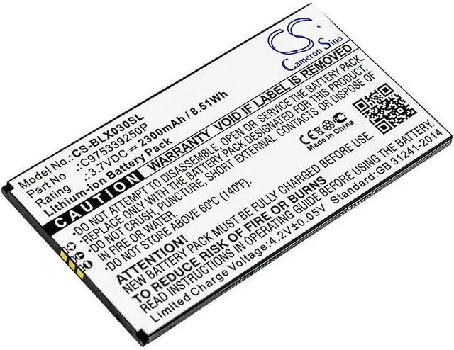 Main image of Battery for BLU D0030UU Dash X Plus LTE C975339250P SmartPhone CS-BLX030SL