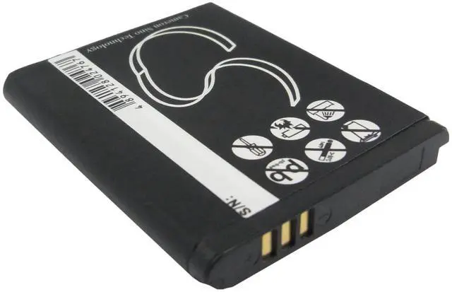 Alt view image 3 of 5 - Battery for Samsung SGH-J200 AB533640BE Mobile SmartPhone CS-SMJ200SL 3.7v 800mA