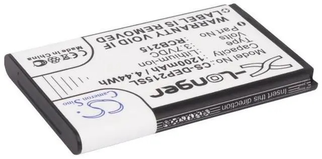 Alt view image 2 of 5 - Battery for Doro Wintec BT-N3650 RCB215 RCB405 LI3795bkG BT-214 H15132 SIB-11