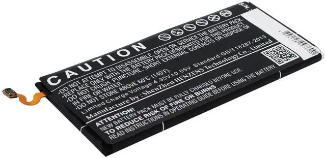 Alt view image 4 of 6 - Battery for Samsung Galaxy E5 SM-E500F SM-E500H SM-E500M EB-BE500ABA EB-BE500ABE