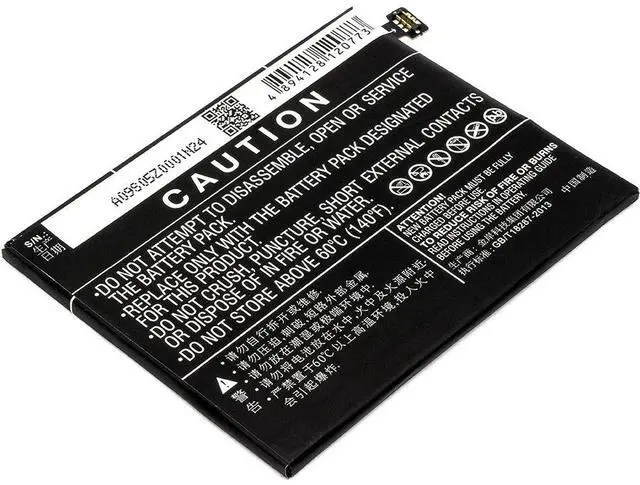 Alt view image 4 of 6 - Battery for ZTE Nubia M2 Lite X8 Z11 NX531 NX531J NX573J Li3829T44P6h806435