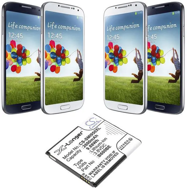 Alt view image 4 of 5 - Battery for Samsung Galaxy S4 Active B600BC B600BE B600BU EB485760LU EB-B600BUB