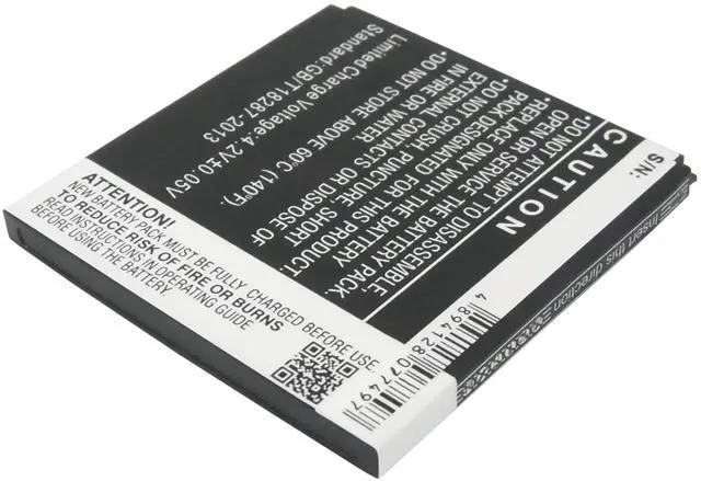 Alt view image 4 of 5 - Battery for Acer Liquid E2 Dou V370 JD-201212-JLQU-C11M-003 KT.0010J.008 Li-ion