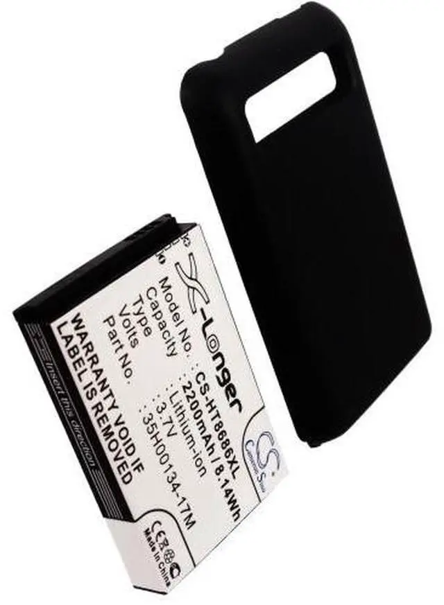 Alt view image 5 of 5 - Battery for HTC 7 Trophy Spark T8686 Verizon MWP6985 MWP6985VW 35H00134-17M BIG