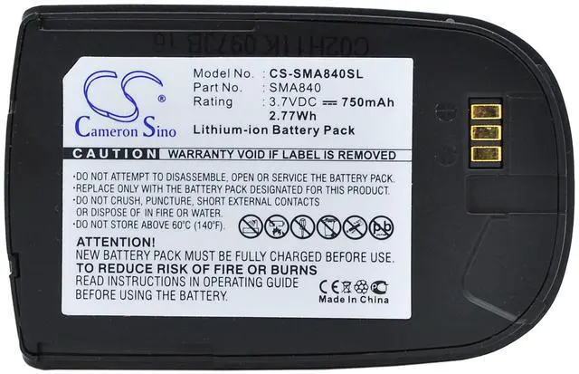 Alt view image 5 of 5 - Battery for Samsung PM-A840 SPH-A820 SPH-A840 Sprint VIA820 CS-SMA840SL Mobile