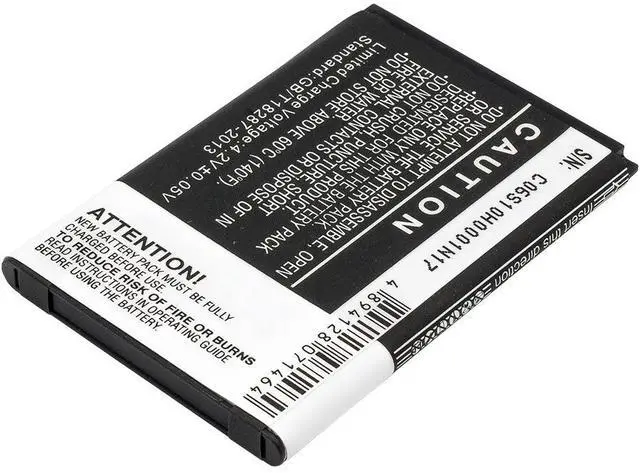 Alt view image 4 of 5 - Battery for Alcatel BY75 CAB150000SC1 CAB31Y0002C1 CAB31Y0006C1 TLiB5AA TLiB5AD