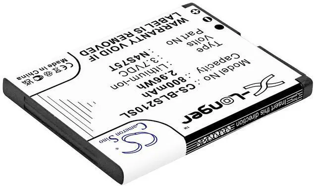 Alt view image 2 of 4 - Battery for BLU Deejay Touch Lindy AEG M320 Brondi Binatone SM800 N4S75J N4S75T
