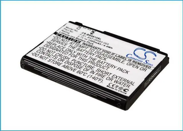 Alt view image 3 of 5 - Battery for Blackberry Jennings Torch 2 9810 9800 Slider BAT-26483-003 F-S1
