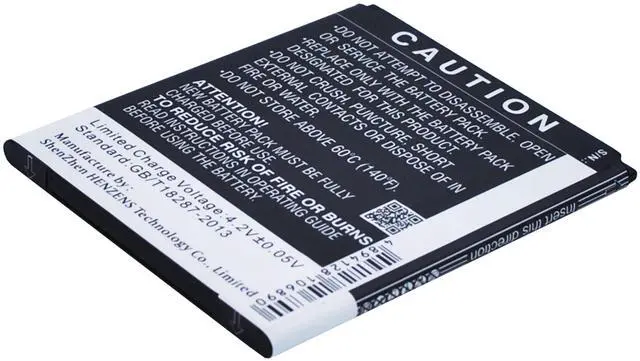 Alt view image 5 of 5 - Battery for Wiko Barry Dual SIM BARRY Mobile SmartPhone CS-WKB001SL X-Longer