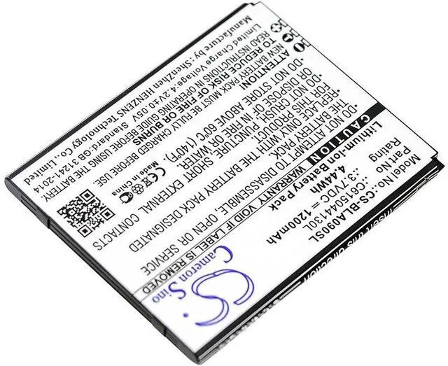 Alt view image 2 of 5 - Battery for BLU A090L A090U Advance 4.0 M NAVON T400 C615044130L CS-BLA090SL